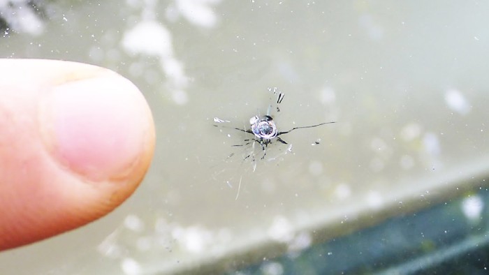 Fix minnor cracks of glass
